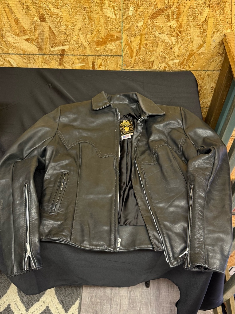 Gypsy Leather Women's Biker Jacket Sz 12